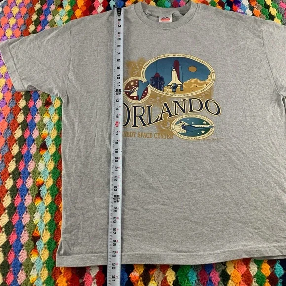Vintage 90s Orlando Kennedy Space Center Space Shuttle NASA Travel Overs… - Picture 12 of 15